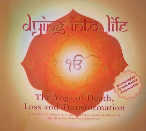 cover for "dying into life" yoga