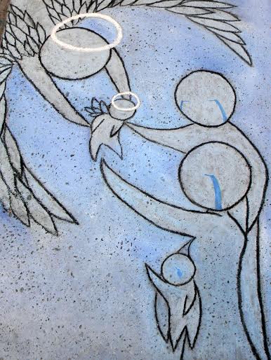 Art inspired by grief after losing a twin to TTTS