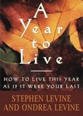 book cover of "A Year to Live"