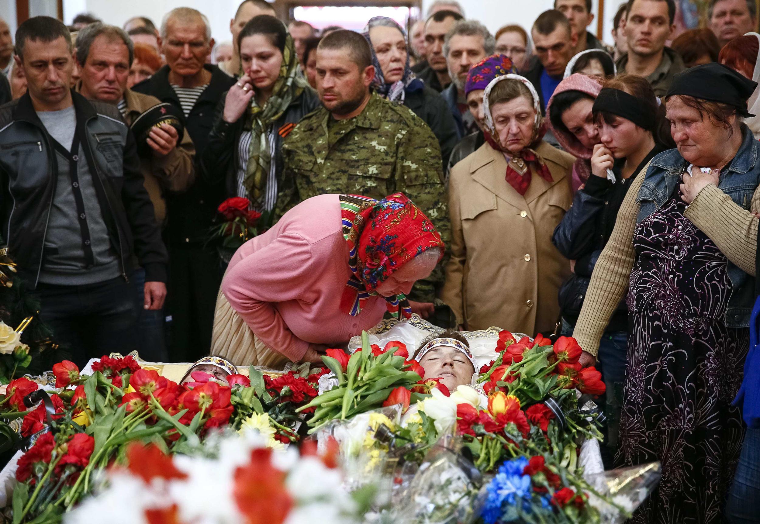 A Ukrainian funeral 