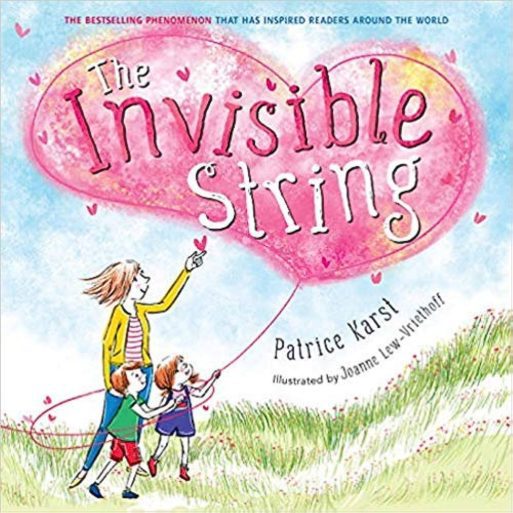 book cover for Patrice karst's "the invisible string"