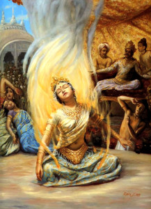 the practice of sati was declared illegal by