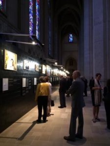 Grace Cathedral exhibition on deathbeds