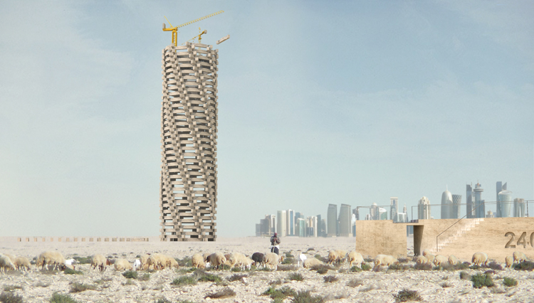 Qatar World Cup Memorial concept art 