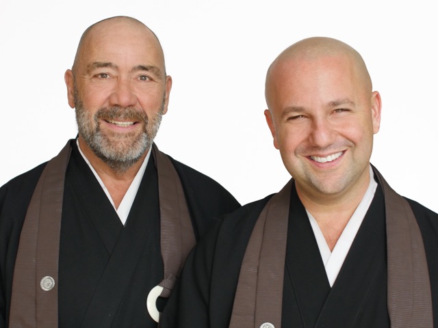 Sensei Robert Chodo Campbell and Sensei Koshin Paley Ellison