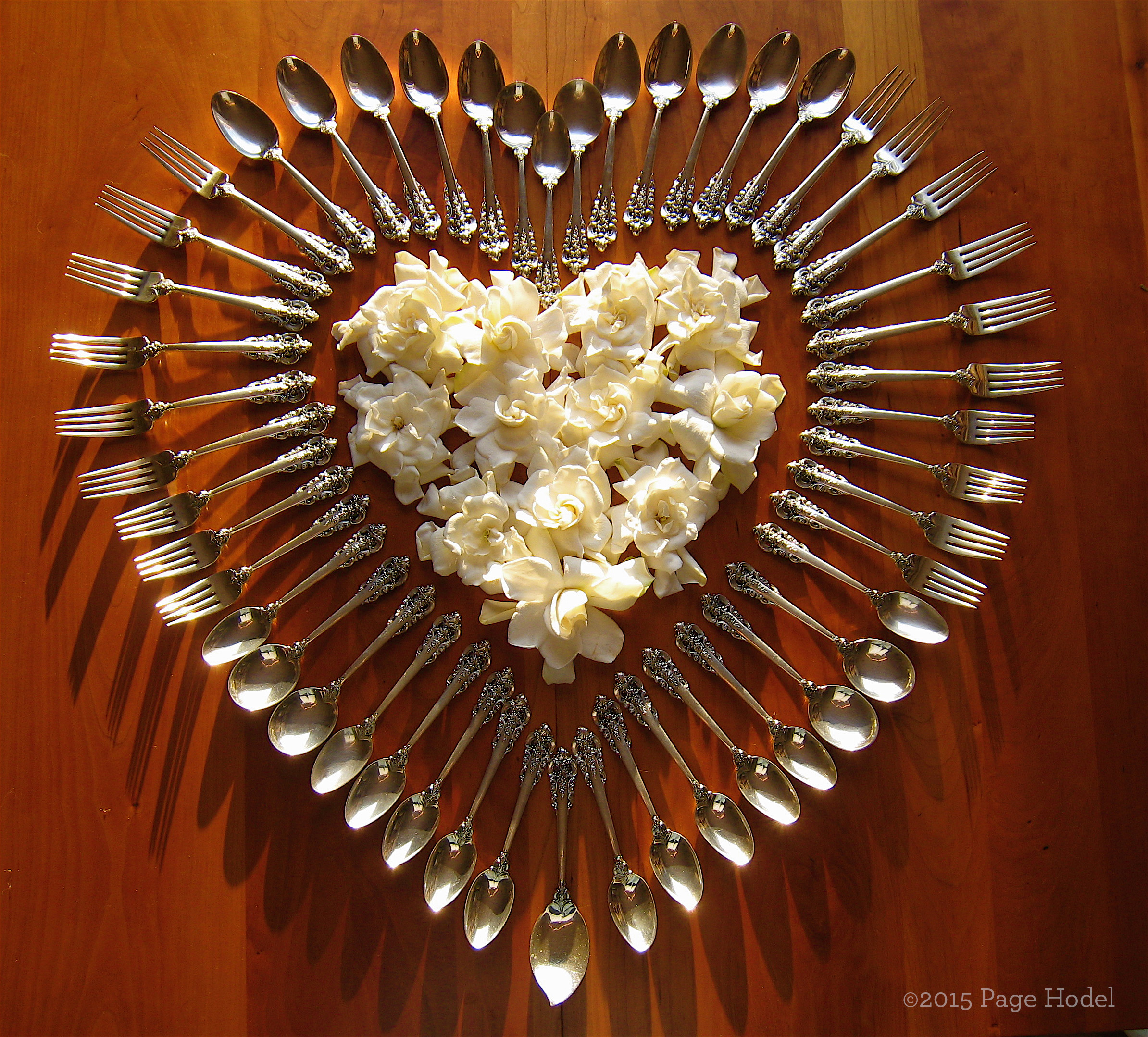 Handmade heart Thanksgiving