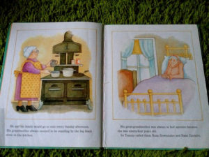 Pages from Nana Upstairs and Nana Downstairs