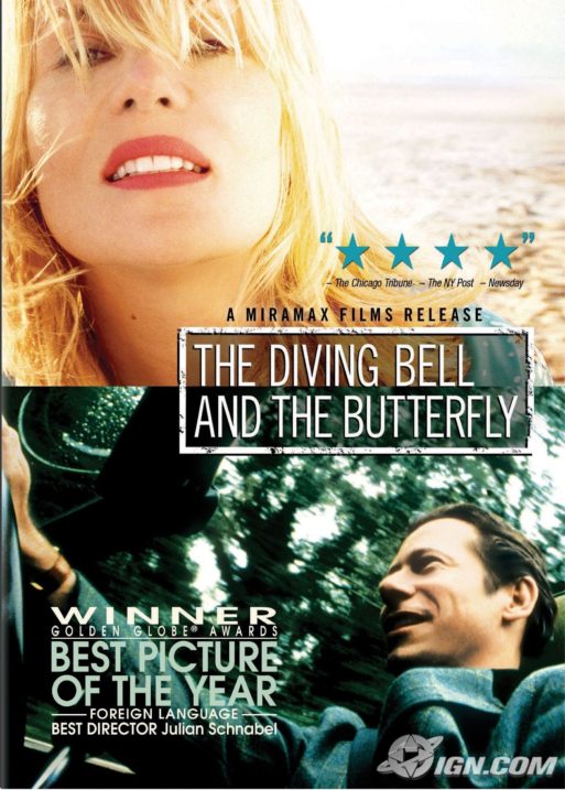 the diving bell and the butterfly movie poster