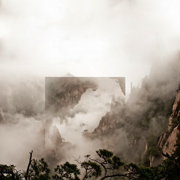 A landscape photo of trees and clouds, representing denial in the five stages of grief