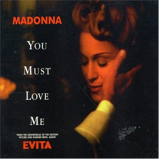 Madonna Evita song about longing for a dead significant other