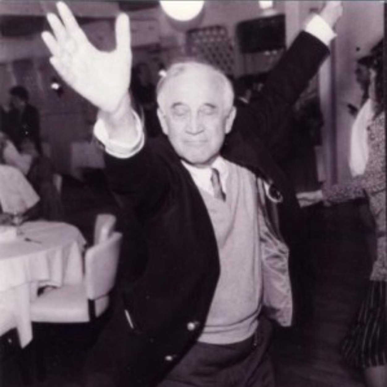 Morrie Schwartz before he developed ALS and shared his insights in Tuesdays with Morrie 