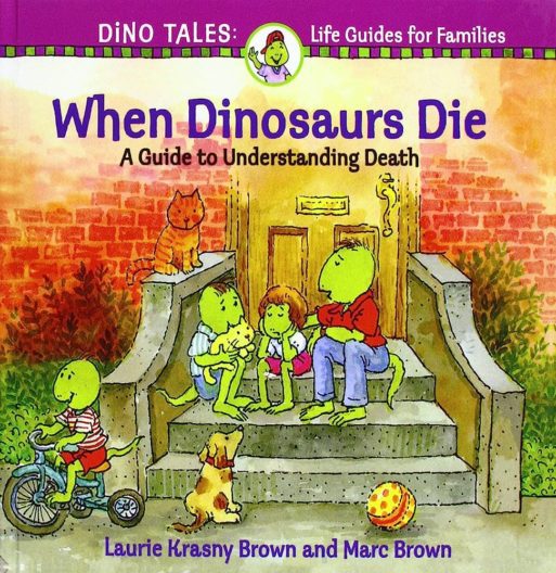 when dinosaurs die children book cover