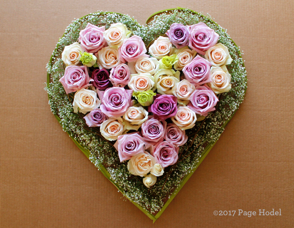 Handmade heart for Mother's Day