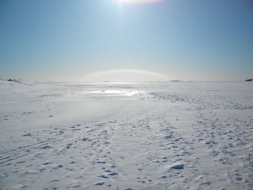 Sea Ice Gulf in Finland