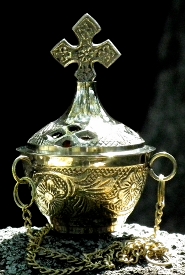 A censer is often used during the Catholic Funeral Mass