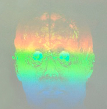 "When H2 Leaves O" artistic hologram by Folkert de Jong