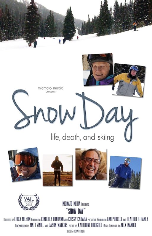 movie poster for "snow day" directed by Erica milsom