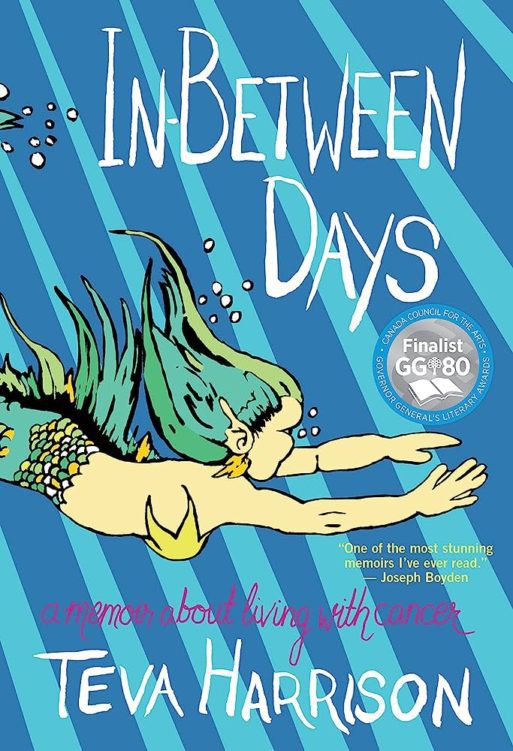 book cover for "in-between days" by teva Harrison