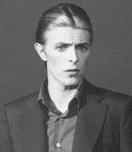 A portrait of David Bowie from the 1960s, as shown in the documentary "David Bowie: The Last Five Years"