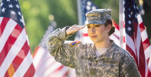 A woman combat veteran needs more than suicide prevention effotrs