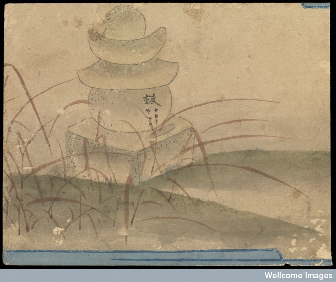 Final painting in the series depicting the death of a noble woman