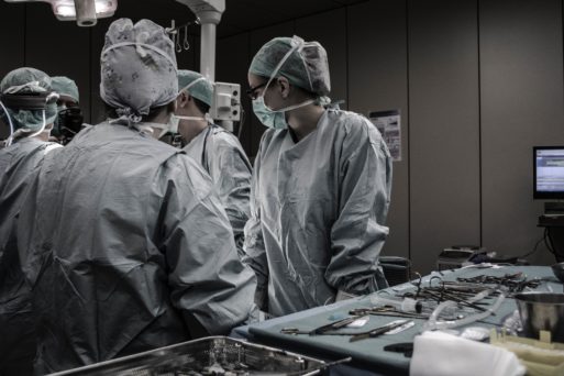 An image of an operating room during unnecessary surgery
