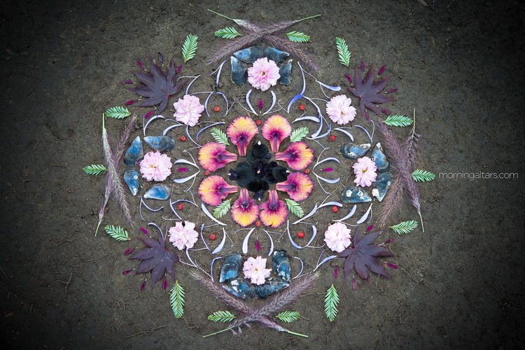 Morning Altar by Day Schildkret - Opening in the sky