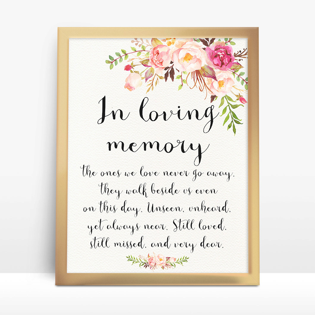 handmade memorial invitations 