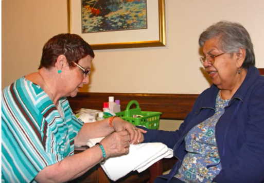 Stephanie Howard sits down with dementia patient