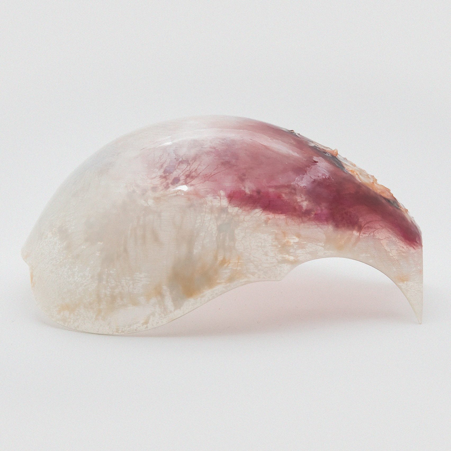 A death mask from part three of the "Vespers" death mask series.