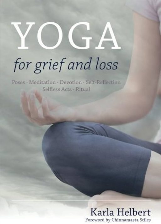yoga for grief and loss book cover 
