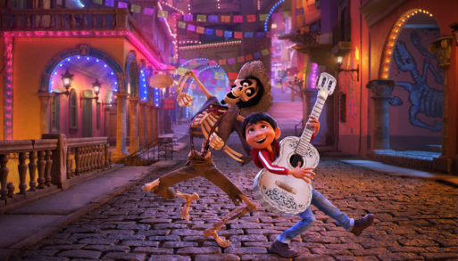 A still shot from "Coco" 