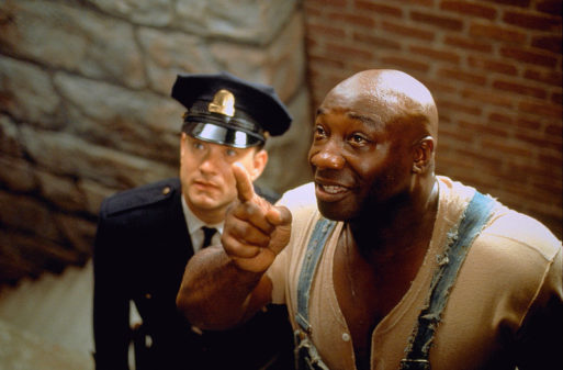 Image of characters James Coffey and Paul Edgecombs in "The Green Mile"