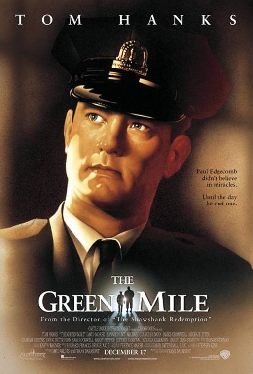 the green mile tom hanks movie poster