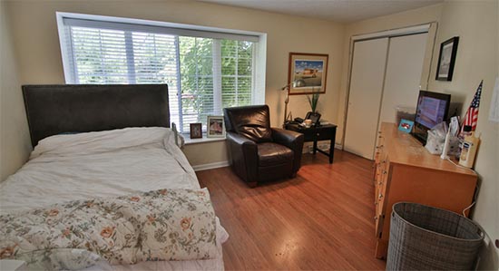 Moving to a small room means getting rid of some things