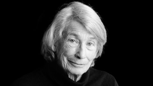 Image of Mary Oliver, author of the poem "In Blackwater Woods"