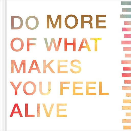 do more of what makes you feel alive book cover