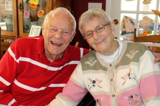 an image of Carl and Mary Jane Gacono as they meet dementia with love