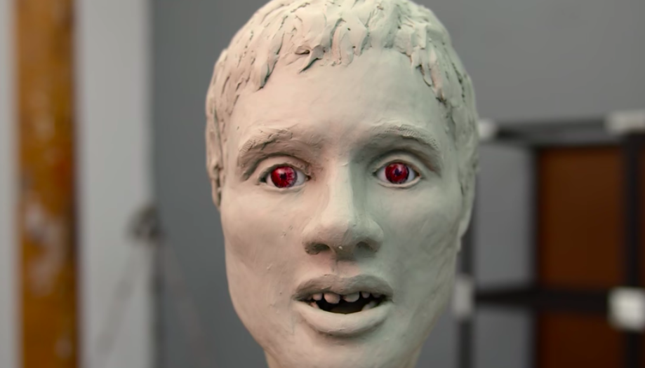 The results of facial reconstruction at the New York Academy of Arts.