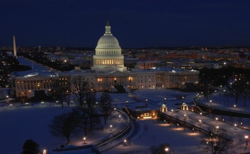 an image of the capitol building representing bad legislation as the result of a faulty CDC study