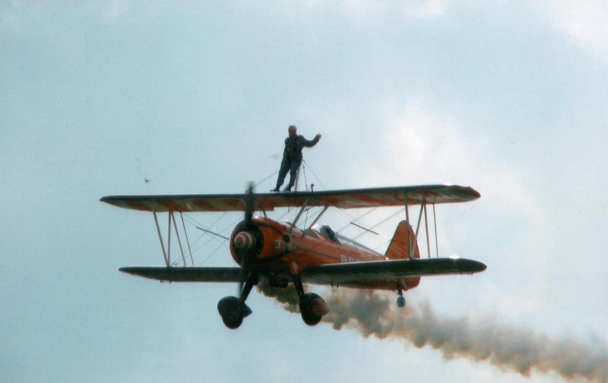 Ken Watson Wing Walking