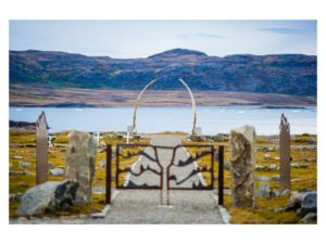 Summer View of Iqaluit Municipal Cemetery