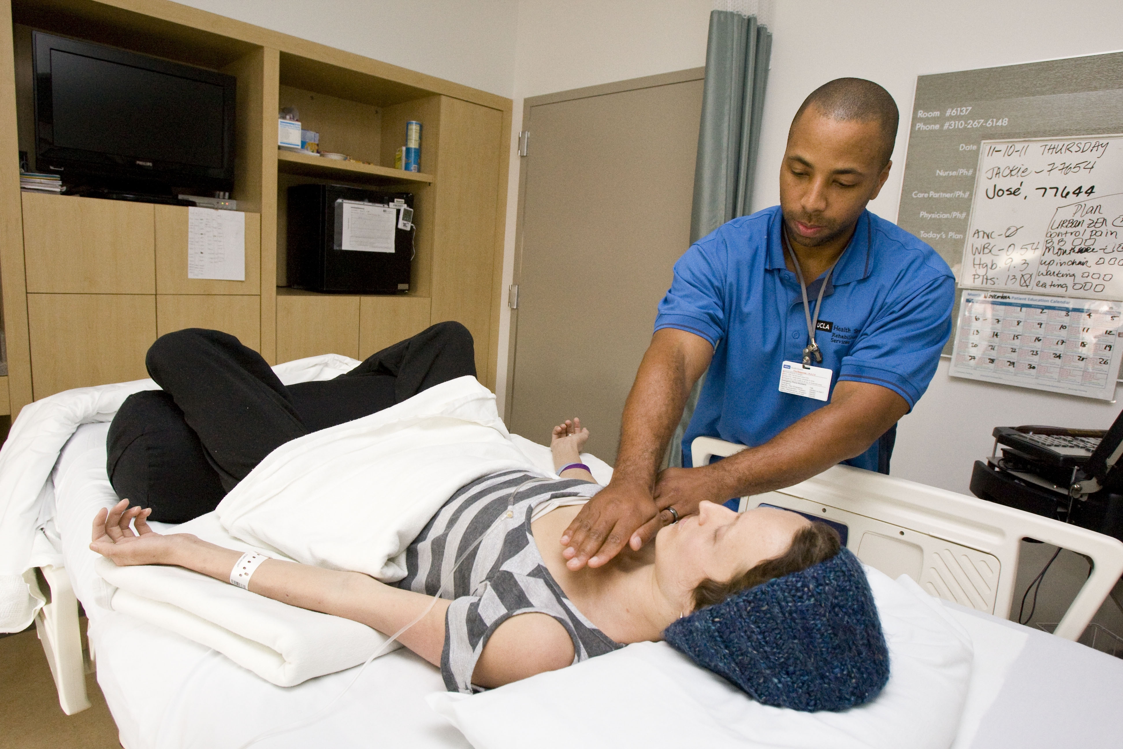 Urban Zen Integrative Therapy in action