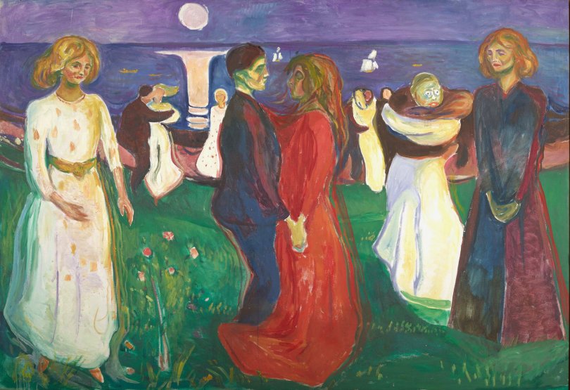 "The Dance of Life" is part of the Frieze of Life by Edvard Munch