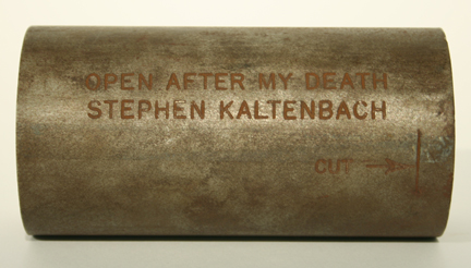 a time capsule by Stephen Kaltenbach