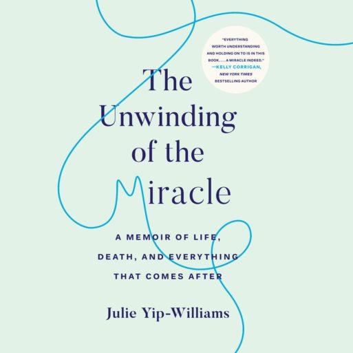 book cover the "Unwinding of the Miracle" about a woman with cancer who survives and then dies 
