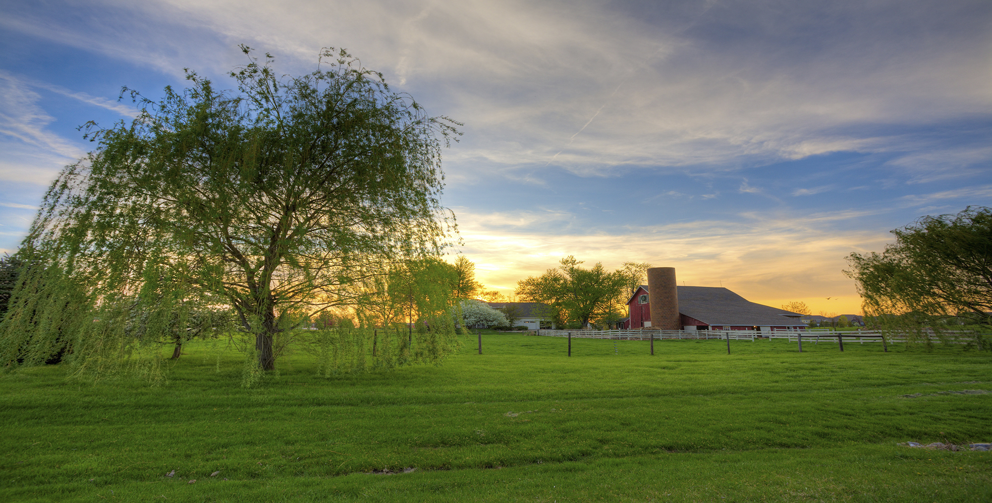 Rural property where a home burial could take place.