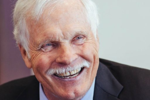 Ted Turner wants "You can't interview me here" on his tombstone
