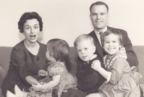 A Steger family photo from the 1960s. 