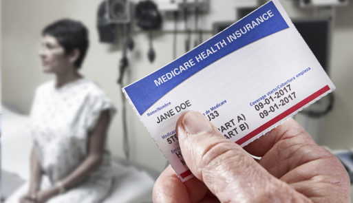 Medicare card showing a Medicare number used in Medicare scam